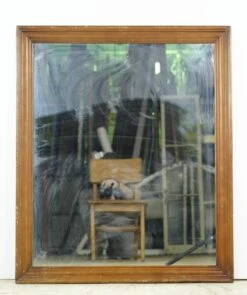 Vintage Rectangle Distressed Wooden Frame Wall Mirror 38 X 32 19 Vintage Rectangle Distressed Wooden Frame Wall Mirror 38 X 32 -OGT Sale Store q282803 09