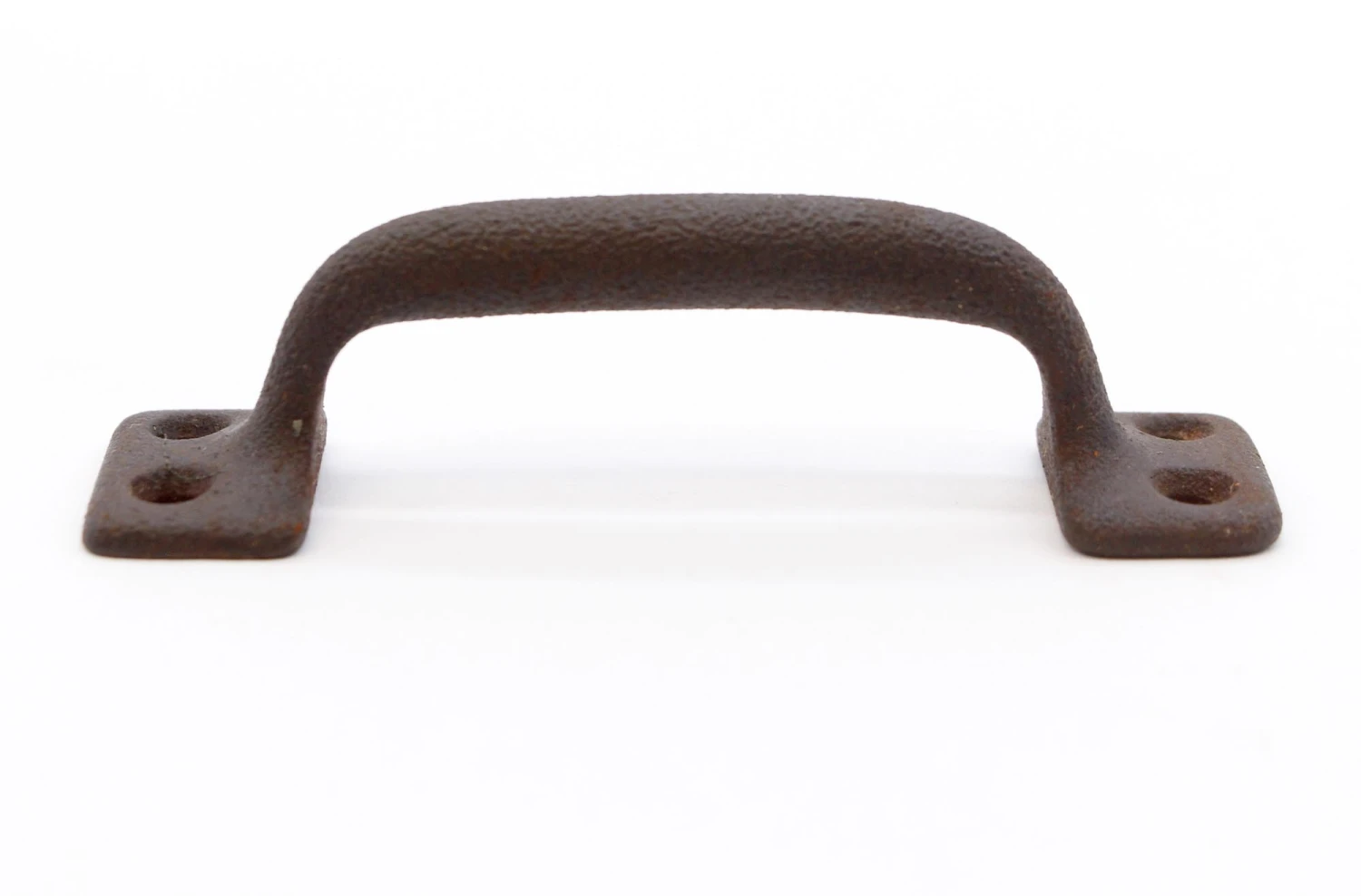 Vintage 4 In. Black Cast Iron Bridge Drawer Pull 6 Vintage 4 In. Black Cast Iron Bridge Drawer Pull - Image 4