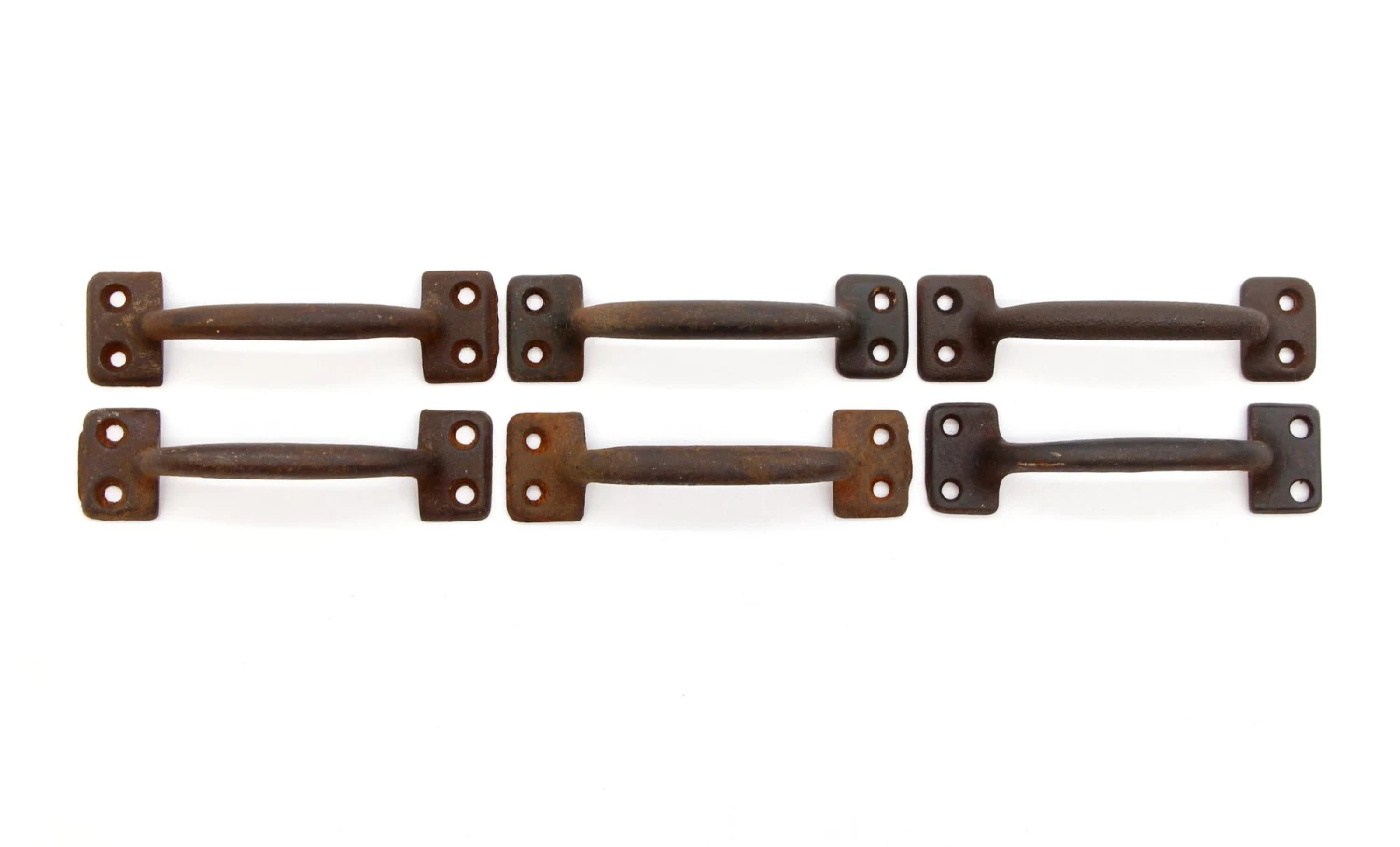 Vintage 4 In. Black Cast Iron Bridge Drawer Pull 7 Vintage 4 In. Black Cast Iron Bridge Drawer Pull - Image 5