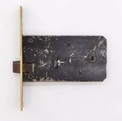 Vintage French Made Deep Backset Brass Door Mortise Lock -OGT Sale Store q282917 04