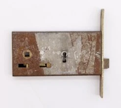 Vintage Brass Deep Backset Passage Door Mortise Lock -OGT Sale Store q282918 06