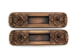 Antique Victorian Bronze Recessed Window Sash Lift -OGT Sale Store q282961 05