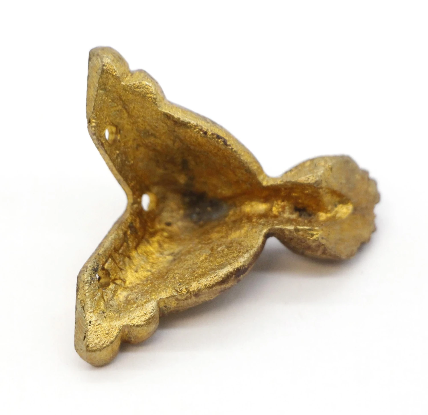 Vintage Polished Brass 1.25 In. H Furniture Claw Foot 8 Vintage Polished Brass 1.25 In. H Furniture Claw Foot - Image 6