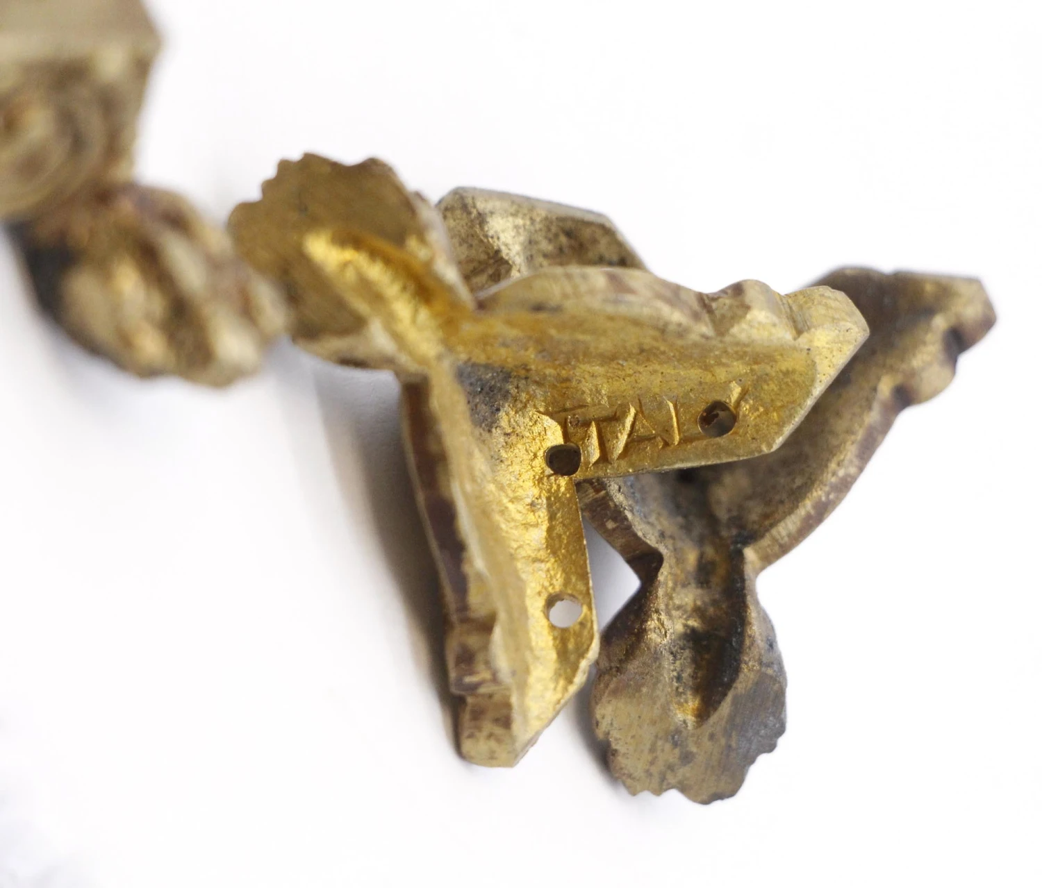 Vintage Polished Brass 1.25 In. H Furniture Claw Foot 9 Vintage Polished Brass 1.25 In. H Furniture Claw Foot - Image 7