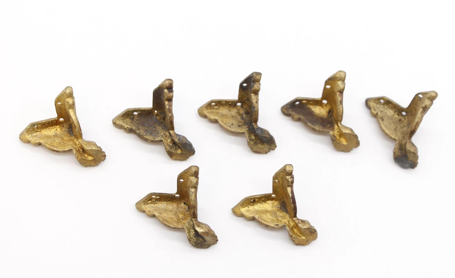 Vintage Polished Brass 1.25 In. H Furniture Claw Foot 11 Vintage Polished Brass 1.25 In. H Furniture Claw Foot - Image 9