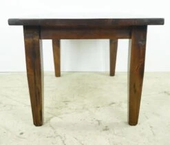 Handcrafted 5 Ft. Reclaimed Pine Tapered Leg Dining Farm Table 14 Handcrafted 5 Ft. Reclaimed Pine Tapered Leg Dining Farm Table -OGT Sale Store q282969 06