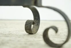 Vintage Black Iron Standing Green Slag Glass Lantern 26 Vintage Black Iron Standing Green Slag Glass Lantern -OGT Sale Store q282973 12