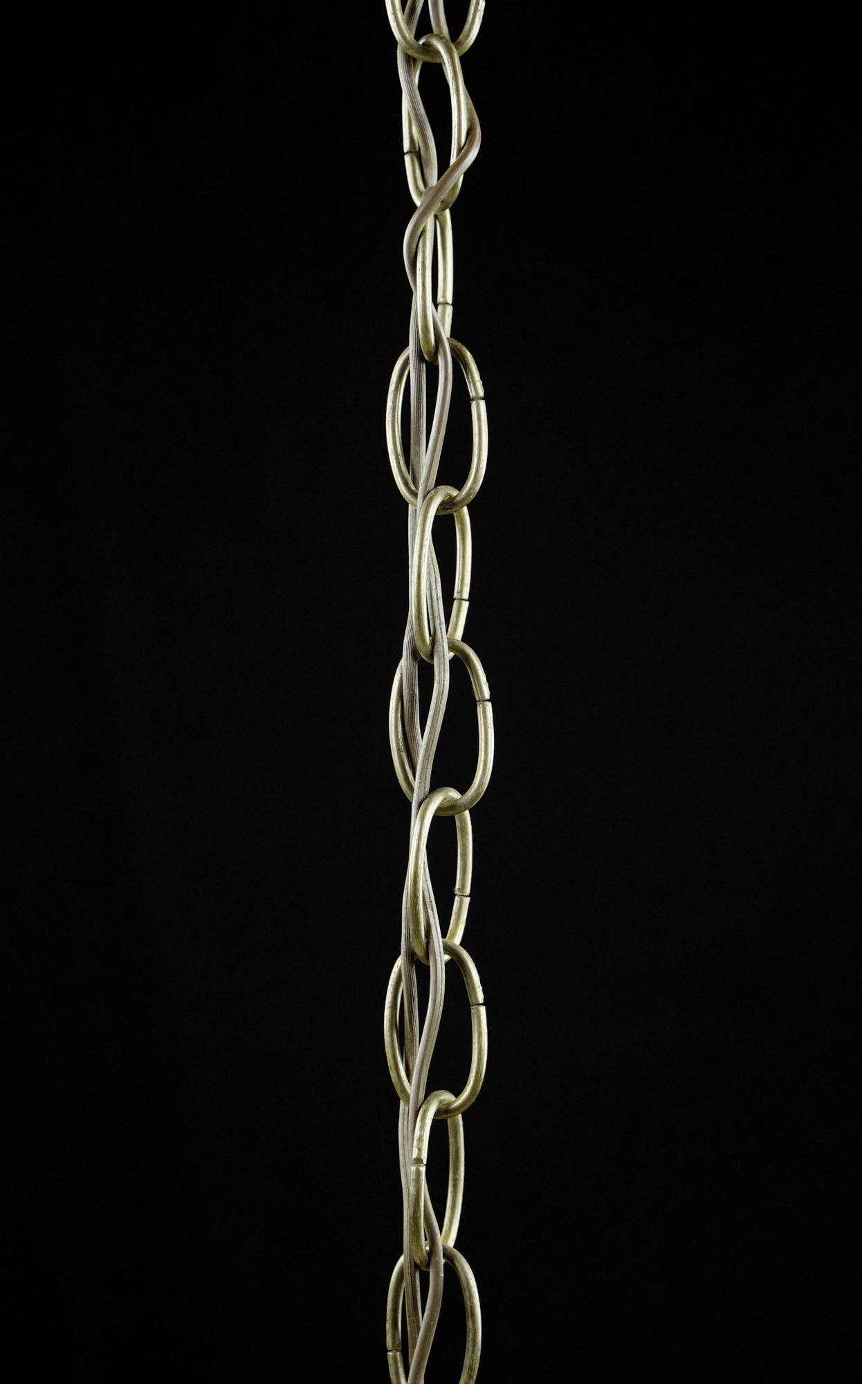 Antique Schoolhouse Brick Pattern Milk Glass Globe Brass Chain Pendant Light 6 Antique Schoolhouse Brick Pattern Milk Glass Globe Brass Chain Pendant Light - Image 4