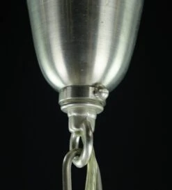 Vintage Schoolhouse Milk Glass Globe Aluminum Chain Pendant Light 18 Vintage Schoolhouse Milk Glass Globe Aluminum Chain Pendant Light -OGT Sale Store q283004 08