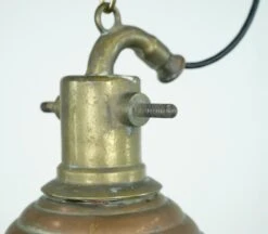 Nautical Copper & Brass Beehive Spotlight Pendant Light -OGT Sale Store q283079 06