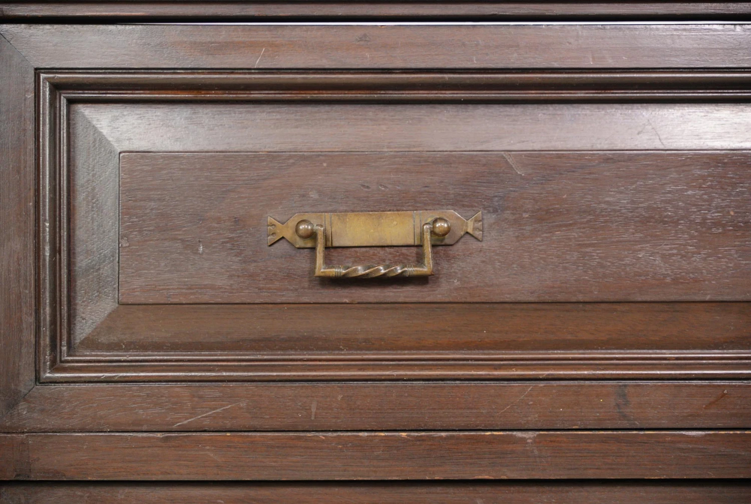 Antique Victorian Wood Storage Cabinet 6 Antique Victorian Wood Storage Cabinet - Image 4