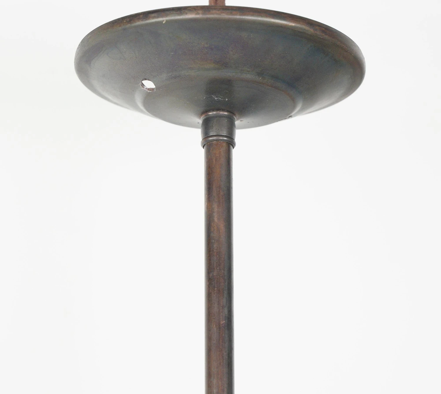 Vintage 9 In. Gun Metal Finish Steel Industrial Pole Pendant Light 7 Vintage 9 In. Gun Metal Finish Steel Industrial Pole Pendant Light - Image 5