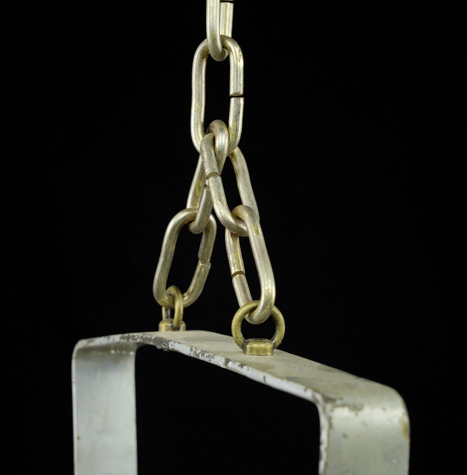 Vintage Industrial Steel & Glass Pendant Light Stamped Kokosha Japan 6 Vintage Industrial Steel & Glass Pendant Light Stamped Kokosha Japan - Image 4