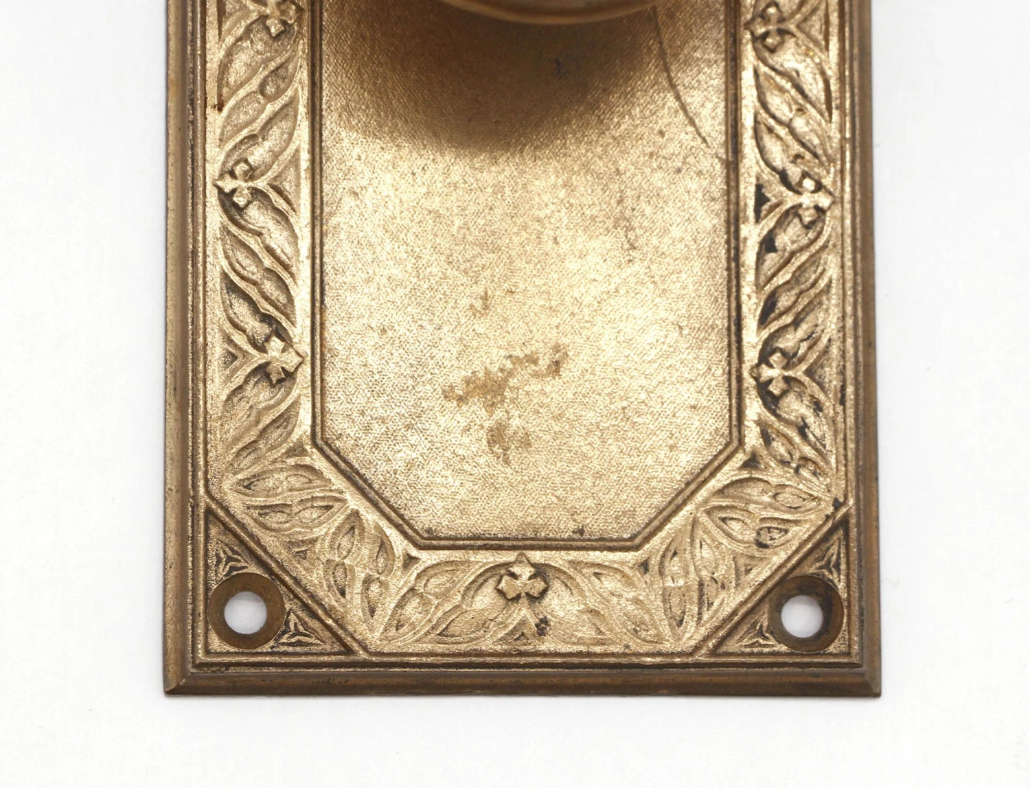 Woolworth Building Yale & Towne Brass Privacy Door Knob Set 12 Woolworth Building Yale & Towne Brass Privacy Door Knob Set - Image 10