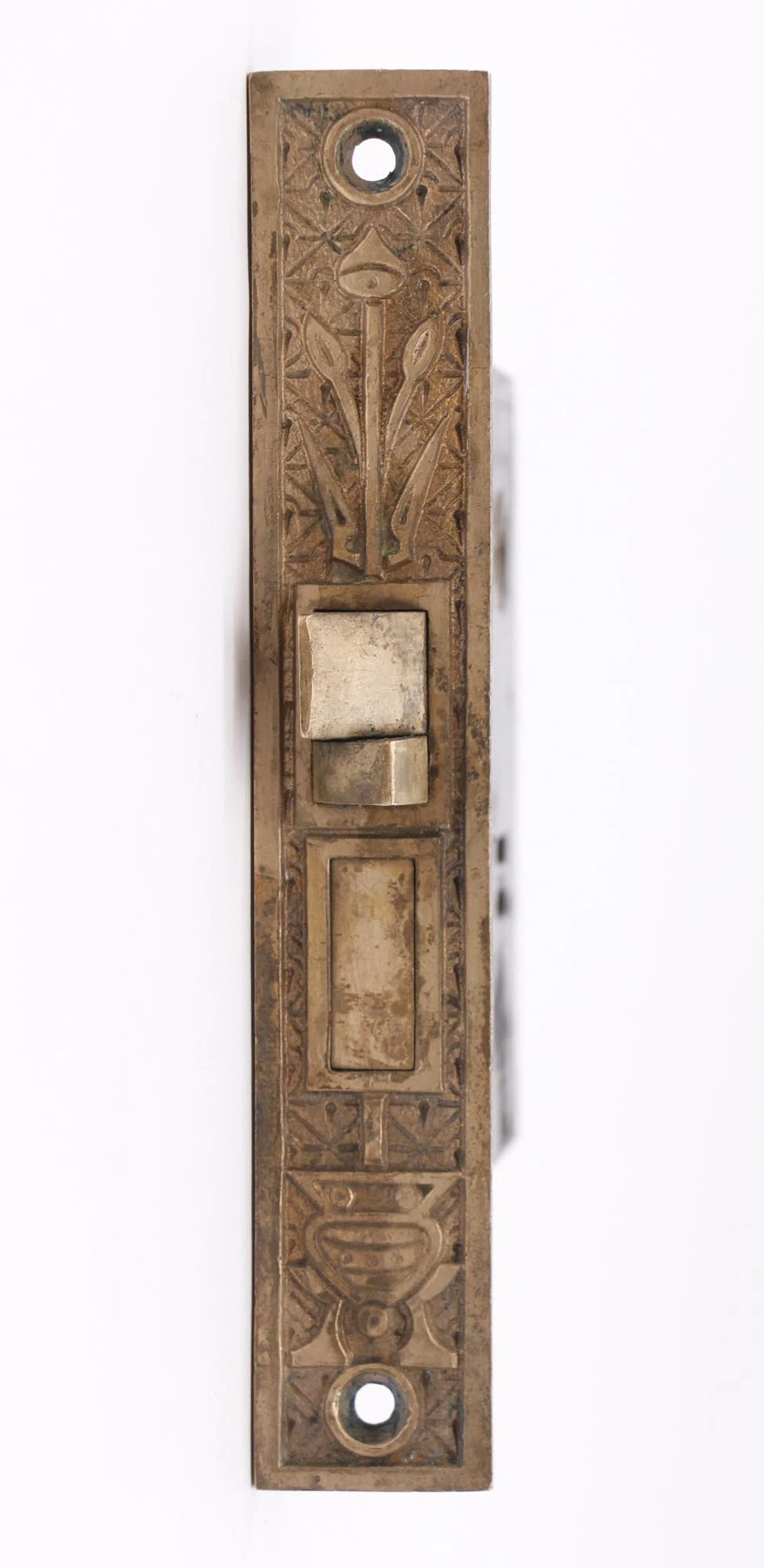 Antique Cast Iron & Brass Aesthetic Norwalk Mortise Door Lock 7 Antique Cast Iron & Brass Aesthetic Norwalk Mortise Door Lock - Image 5