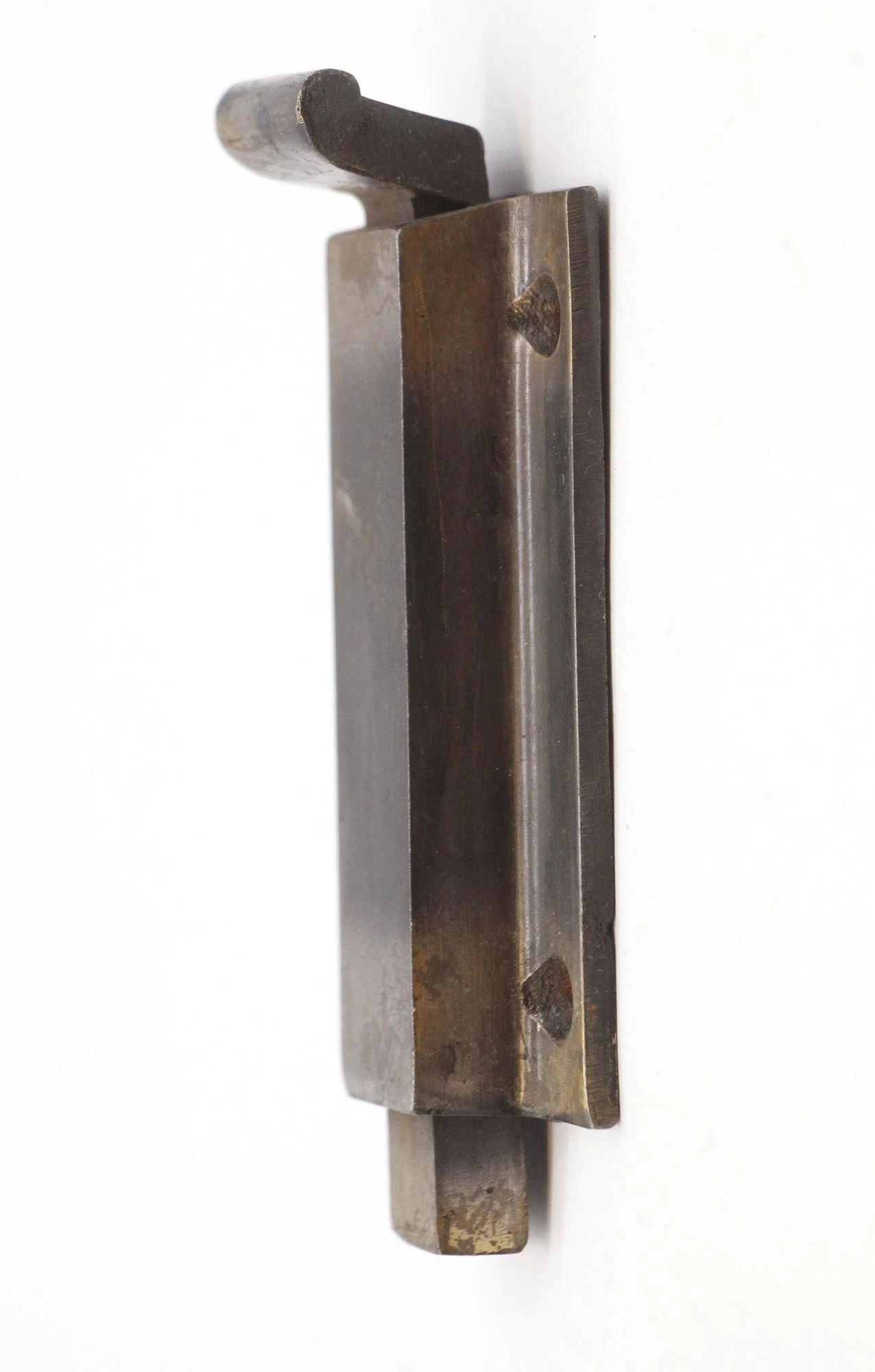 Vintage Plain 3.25 In. Steel Surface Door Bolt Lock 7 Vintage Plain 3.25 In. Steel Surface Door Bolt Lock - Image 5