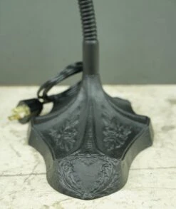 Restored Antique S. Robert Schwartz & Bro. Floral Adjustable Arm Desk Lamp 20 Restored Antique S. Robert Schwartz & Bro. Floral Adjustable Arm Desk Lamp -OGT Sale Store q283247 05