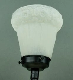 Restored Antique S. Robert Schwartz & Bro. Floral Adjustable Arm Desk Lamp 25 Restored Antique S. Robert Schwartz & Bro. Floral Adjustable Arm Desk Lamp -OGT Sale Store q283247 10