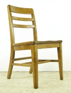 Newly Refinished Vintage Maple Slat Back Chair 13 Newly Refinished Vintage Maple Slat Back Chair -OGT Sale Store q283290 04