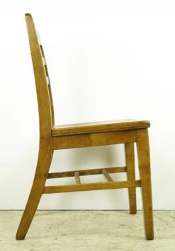 Newly Refinished Vintage Maple Slat Back Chair 15 Newly Refinished Vintage Maple Slat Back Chair -OGT Sale Store q283290 06