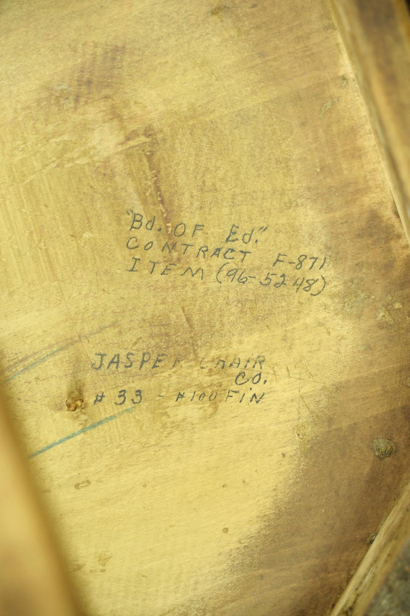 Newly Refinished Vintage Maple Slat Back Chair 10 Newly Refinished Vintage Maple Slat Back Chair - Image 8