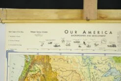 1957 Our America Background And Development Canvas Roll Up Map 15 1957 Our America Background And Development Canvas Roll Up Map -OGT Sale Store q283327 06