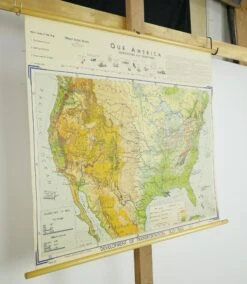 1957 Our America Background And Development Canvas Roll Up Map 16 1957 Our America Background And Development Canvas Roll Up Map -OGT Sale Store q283327 07