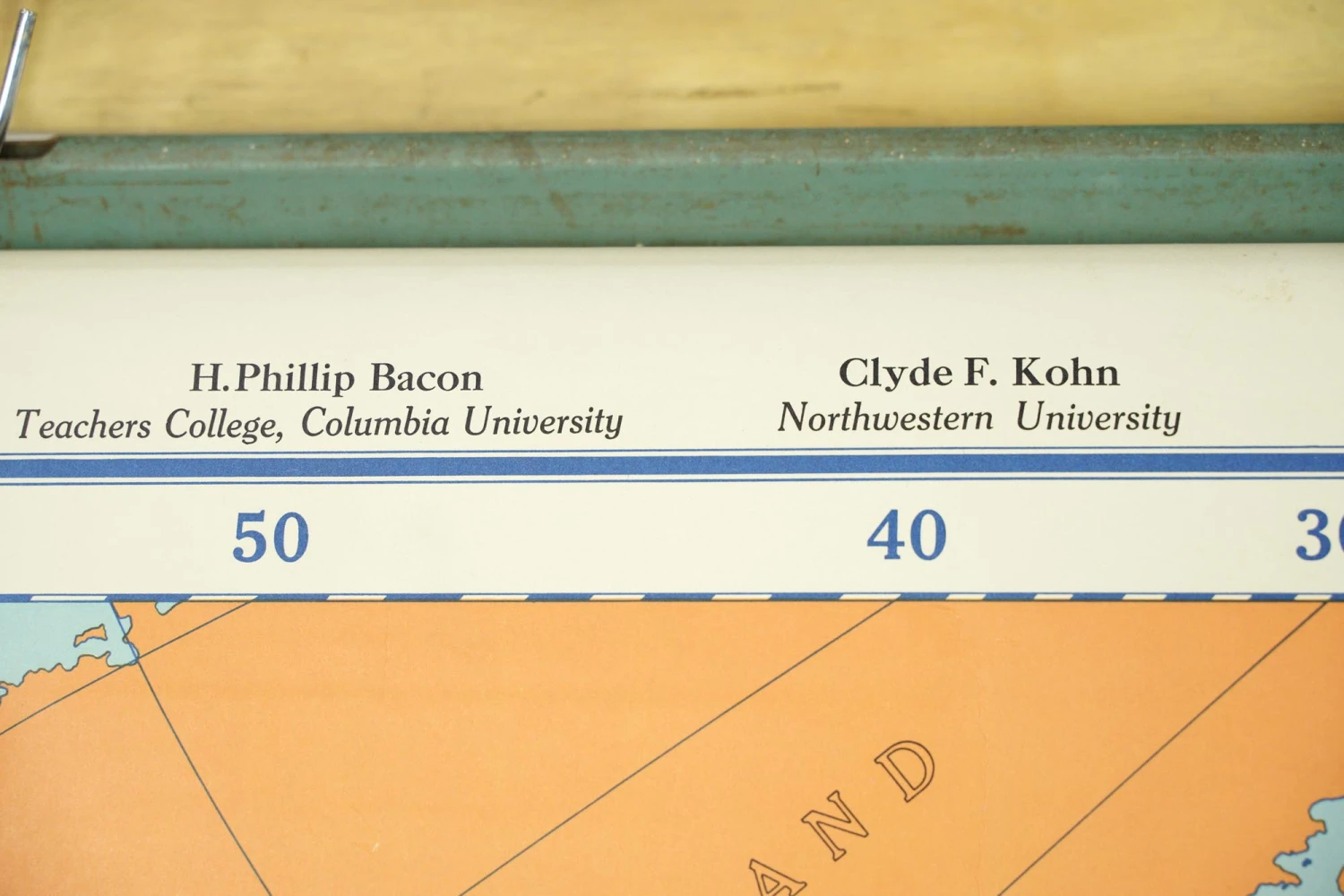 1957 American Geographers Series Map Of Europe 8 1957 American Geographers Series Map Of Europe - Image 6