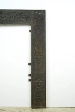 Antique Victorian Wreath Urn Motif Cast Iron 30 In. Square Fireplace Insert 16 Antique Victorian Wreath Urn Motif Cast Iron 30 In. Square Fireplace Insert -OGT Sale Store q283349 06