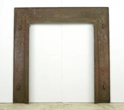 Antique Victorian Foliate Motif Cast Iron 30 In. Square Fireplace Insert 17 Antique Victorian Foliate Motif Cast Iron 30 In. Square Fireplace Insert -OGT Sale Store q283355 07