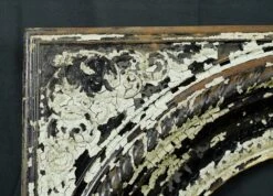 Antique Victorian Black Cast Iron Arched Fireplace Insert Surround 15 Antique Victorian Black Cast Iron Arched Fireplace Insert Surround -OGT Sale Store q283366 05