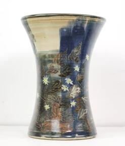 Hand Painted Fall Foliage Ceramic Vase -OGT Sale Store q283377 06