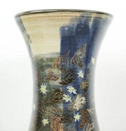 Hand Painted Fall Foliage Ceramic Vase -OGT Sale Store q283377 07