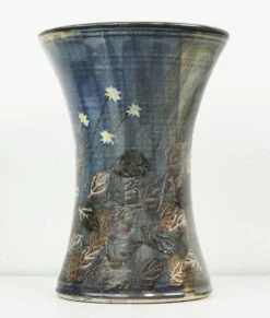 Hand Painted Fall Foliage Ceramic Vase -OGT Sale Store q283377 08