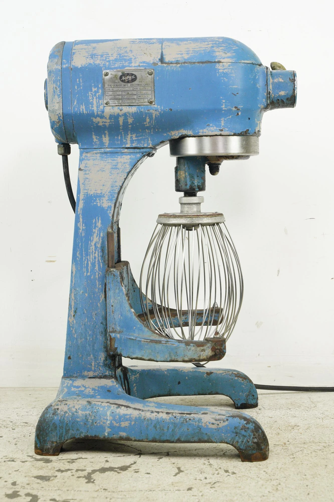 Reclaimed MFG A-200 20 Quart Hobart Steel Mixer 7 Reclaimed MFG A-200 20 Quart Hobart Steel Mixer - Image 5