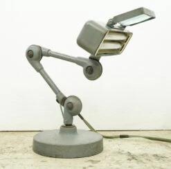 1940s Stocker & Yale Inc. Lite Mite Opposable Gray Steel Desk Lamp 19 1940s Stocker & Yale Inc. Lite Mite Opposable Gray Steel Desk Lamp -OGT Sale Store q283405 06