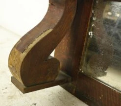 Reclaimed 5 Ft. Wall Mounted Oak Mirror Overmantel 17 Reclaimed 5 Ft. Wall Mounted Oak Mirror Overmantel -OGT Sale Store q283406 05