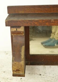 Reclaimed 5 Ft. Wall Mounted Oak Mirror Overmantel 19 Reclaimed 5 Ft. Wall Mounted Oak Mirror Overmantel -OGT Sale Store q283406 07