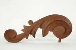 Set Of Hand Carved Ornate Medium Tone Wood Furniture Appliques 26 Set Of Hand Carved Ornate Medium Tone Wood Furniture Appliques -OGT Sale Store q283414 09