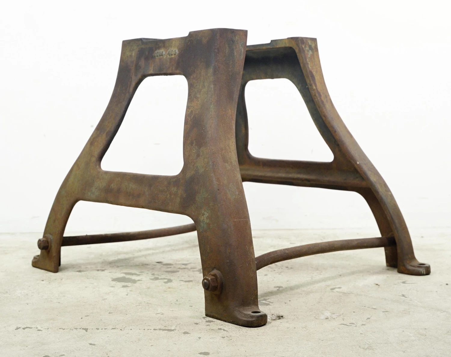 Reclaimed Cast Iron Standard Height Stool Machine Base 7 Reclaimed Cast Iron Standard Height Stool Machine Base - Image 5