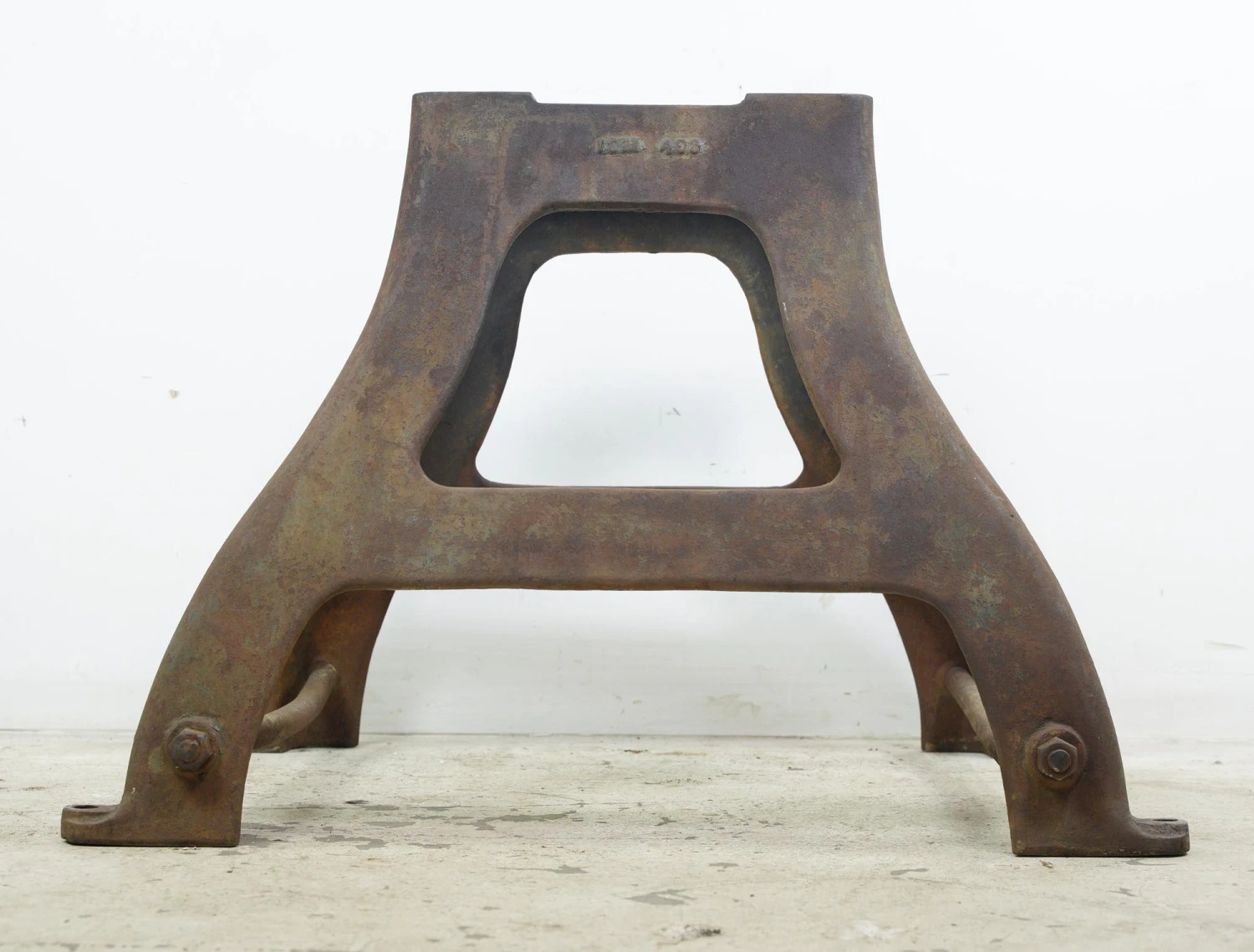 Reclaimed Cast Iron Standard Height Stool Machine Base 9 Reclaimed Cast Iron Standard Height Stool Machine Base - Image 7