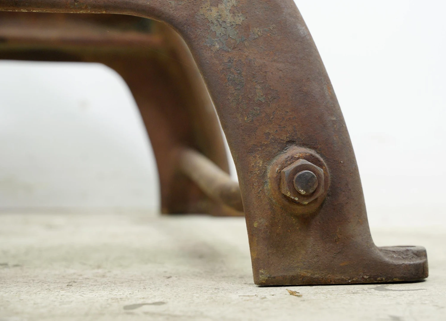 Reclaimed Cast Iron Standard Height Stool Machine Base 11 Reclaimed Cast Iron Standard Height Stool Machine Base - Image 9