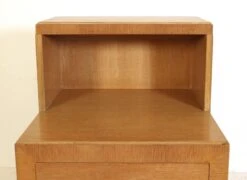 Vintage Blonde Storage Two Drawer Nightstand 17 Vintage Blonde Storage Two Drawer Nightstand -OGT Sale Store q284001 04