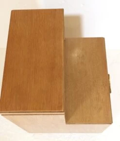 Vintage Blonde Storage Two Drawer Nightstand 22 Vintage Blonde Storage Two Drawer Nightstand -OGT Sale Store q284001 09