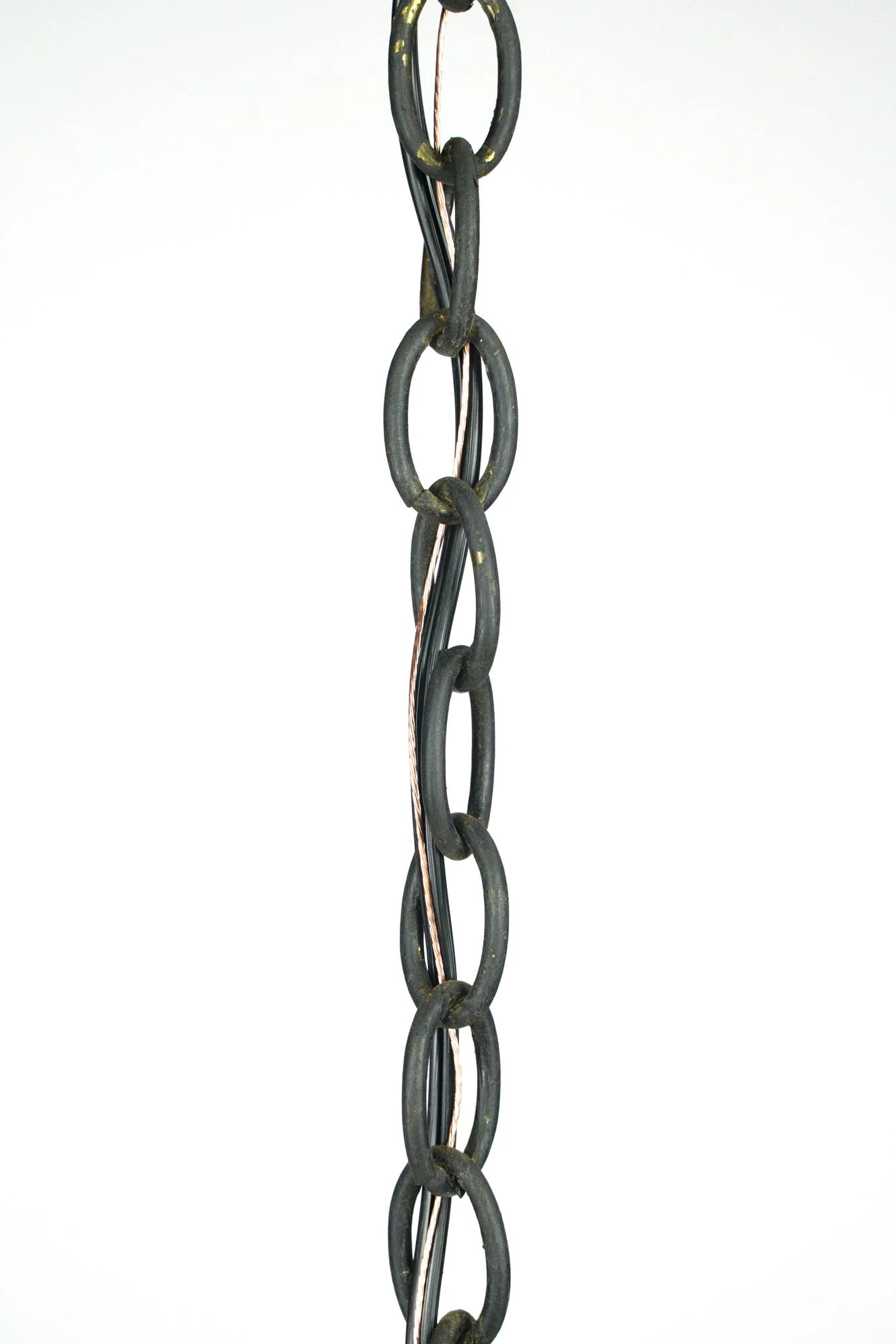 Restored Arts & Crafts 1920s Stained Glass Lantern Pendant Light 8 Restored Arts & Crafts 1920s Stained Glass Lantern Pendant Light - Image 6