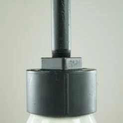 Restored Spero Industrial White Steel Black Pole Pendant Light 16 Restored Spero Industrial White Steel Black Pole Pendant Light -OGT Sale Store q284060 06