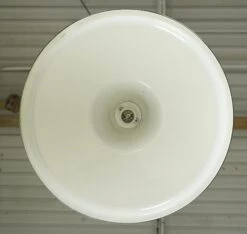 Restored Spero Industrial White Steel Black Pole Pendant Light 19 Restored Spero Industrial White Steel Black Pole Pendant Light -OGT Sale Store q284060 09