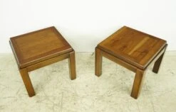Vintage Lane Walnut 3 Piece Console & End Table Set -OGT Sale Store q284076 16