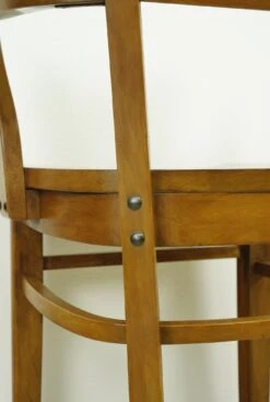 Vintage Maple Ladderback Wooden Arm Chair 19 Vintage Maple Ladderback Wooden Arm Chair -OGT Sale Store q284078 08