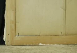 Antique 71 In. Carved Urn White Wooden Overmantel Mirror 32 Antique 71 In. Carved Urn White Wooden Overmantel Mirror -OGT Sale Store q284085 15